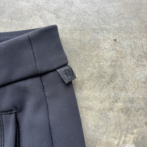 Lululemon On The Move Pants Women's Size 2 Black Crop Ankle Length Stretch - Picture 4 of 12